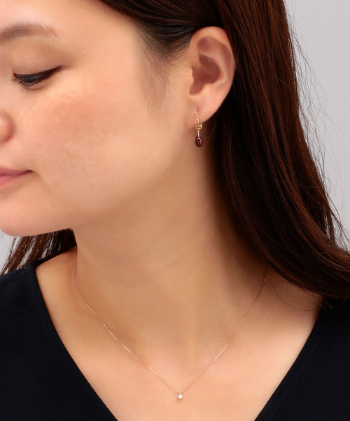 agete（アガット） ピアス 「WEB限定」K10ピアス＆ピアスチャーム