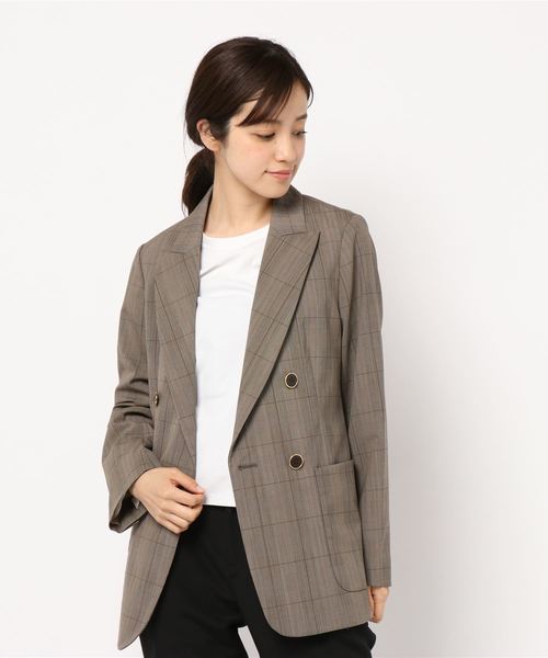 IENA（イエナ） ジャケット テーラードジャケット ダブルブレスト