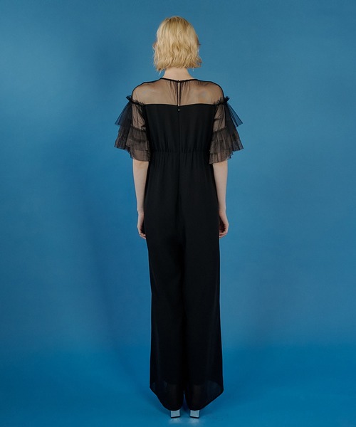 et.UNiVER パンツドレス Frill laverd sleeve dress : ZOZOTOWN Yahoo