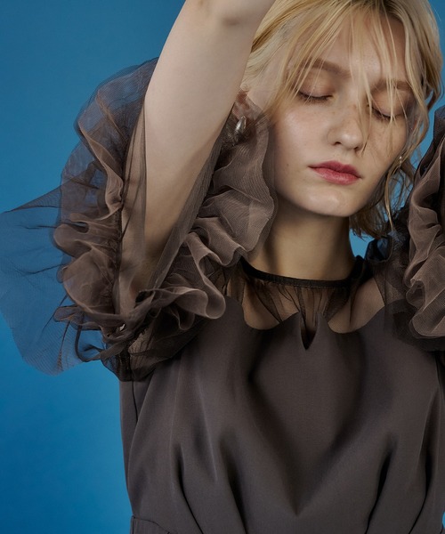 et.UNiVER パンツドレス Frill laverd sleeve dress : ZOZOTOWN Yahoo