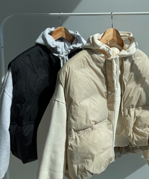 wee9s（ウィークス） ダウンベスト ベスト egg down vest / エッグ