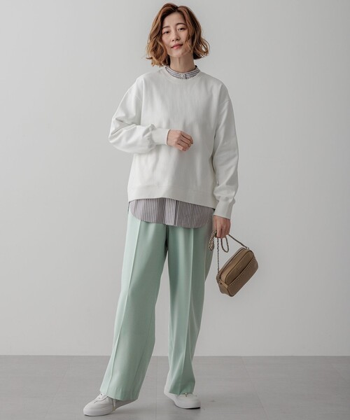 23区（ニジュウサンク） ブラウス シャツ 「洗える」CANCLINI バンド