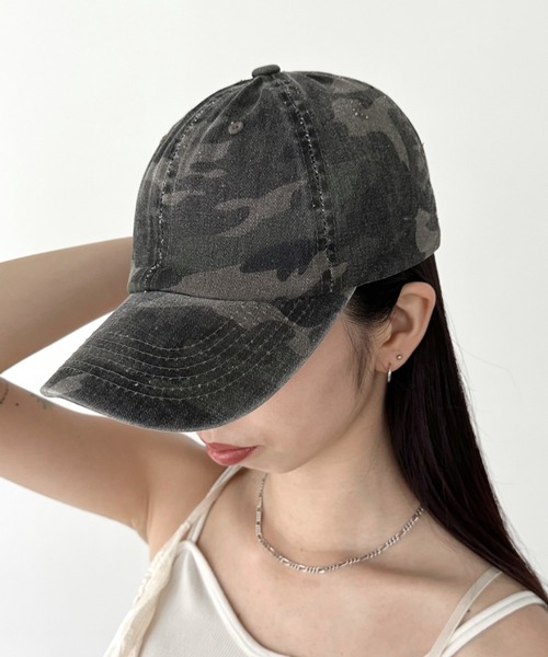 Bamm キャップ 帽子 迷彩/カモフラキャップ レディース : ZOZOTOWN