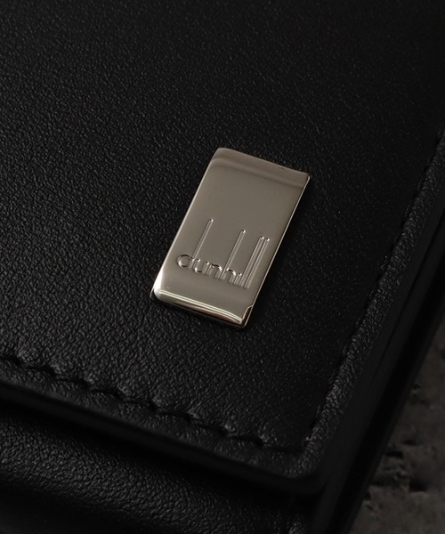 dunhill（ダンヒル） 財布 「DUNHILL/ダンヒル」本革 ロゴ刻印メタル