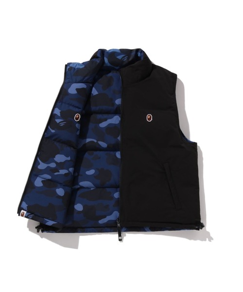 A BATHING APE（アベイシングエイプ） ダウンベスト ベスト COLOR CAMO