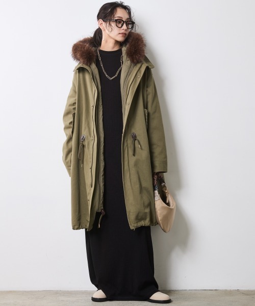 CHIC STYLE（シックスタイル） モッズコート コート ライナー付モッズ