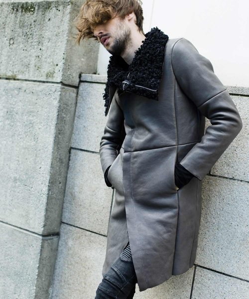 NO ID.（ノーアイディー） ムートンジャケット ムートンコート 「NO ID