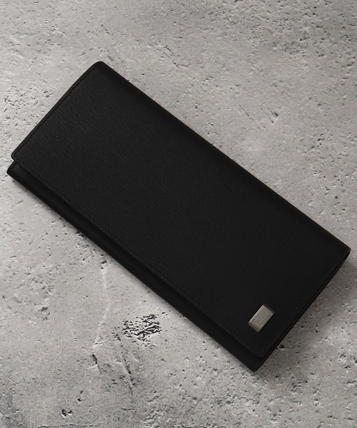 dunhill（ダンヒル） 財布 「DUNHILL/ダンヒル」本革 ロゴ刻印メタル