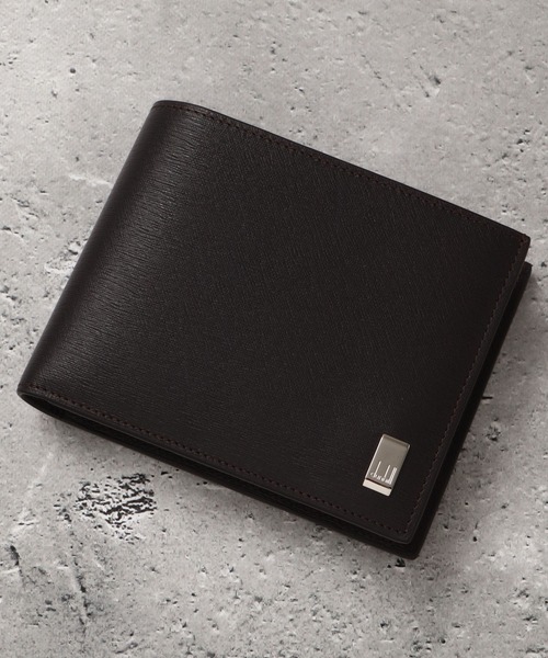 dunhill（ダンヒル） 財布 「DUNHILL/ダンヒル」本革 ロゴ刻印メタル