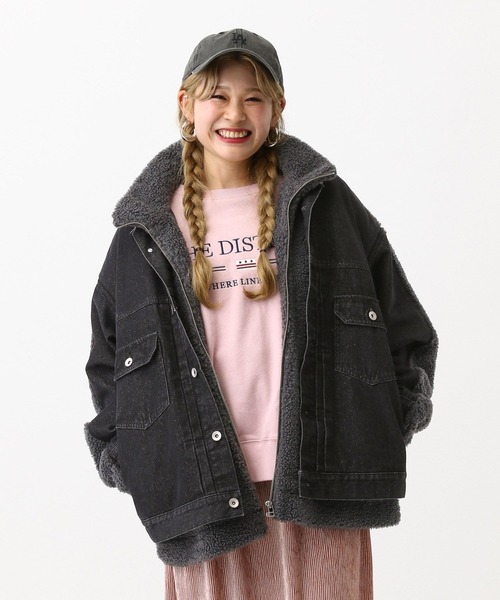 LEPSIM（レプシィム） デニムジャケット gジャン デニムボアドッキング