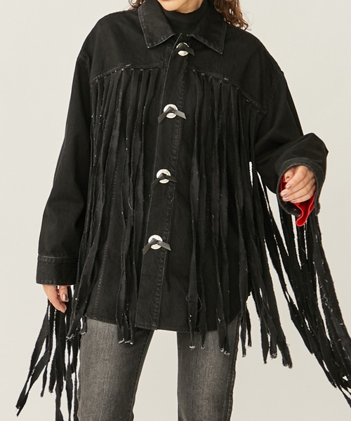 TOGA（トーガ） デニムジャケット gジャン 「」デニムフリンジ