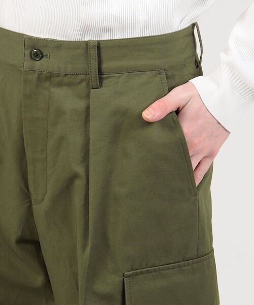 TOMORROWLAND（トゥモローランド） カーゴパンツ コットンリネン