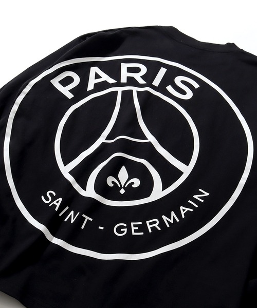 tシャツ 「Paris Saint-Germain/パリサンジェルマン」ロゴエンブレム