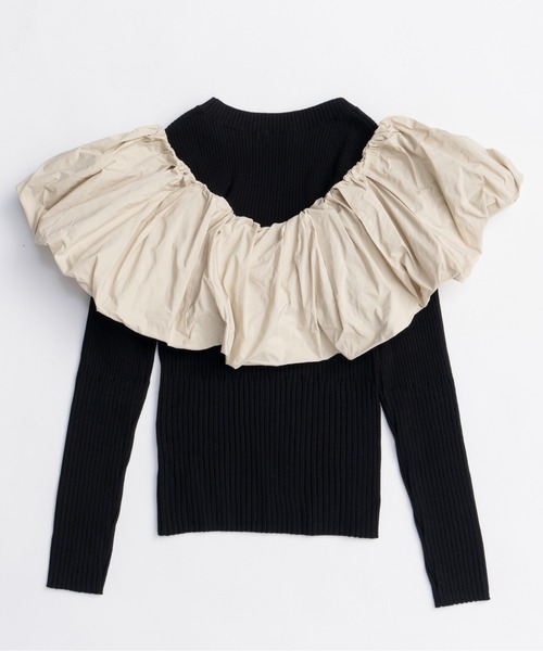MAISON SPECIAL（メゾンスペシャル） ニット セーター Puff Sleeve