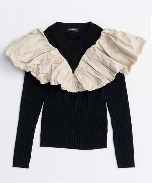 MAISON SPECIAL（メゾンスペシャル） ニット セーター Puff Sleeve