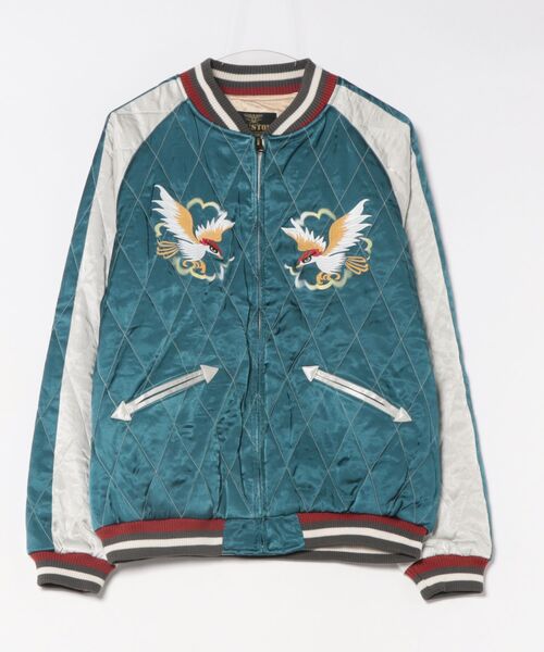 HOUSTON（ヒューストン） スカジャン レーヨンスカジャン(MAP) メンズ