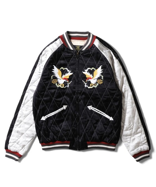 HOUSTON（ヒューストン） スカジャン レーヨンスカジャン(MAP) メンズ