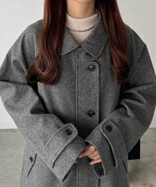 callautia（カラウティア） ステンカラーコート コート ステンカラー