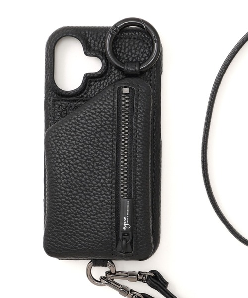 ajew（エジュー） スマホケース ajew/エジュー/別注「ひも付き