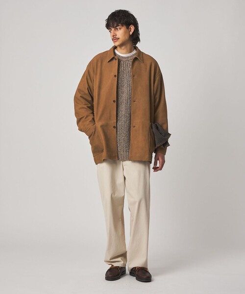 STEVEN ALAN（スティーブンアラン） カバーオール ゴート スエード