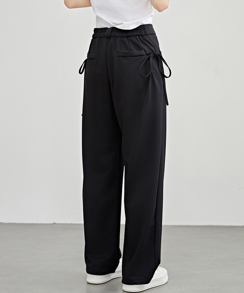 Lace Ladies（レースレディース） スラックス パンツ リボン付き ハイ