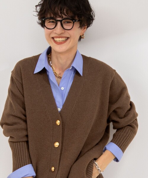 NOLLEY'S（ノーリーズ） カーディガン 「WEB限定」カシミヤブレンド