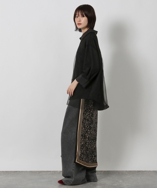 LAKOLE（ラコレ） スカーフ バンダナ アソ−ト柄スカーフ「90cm