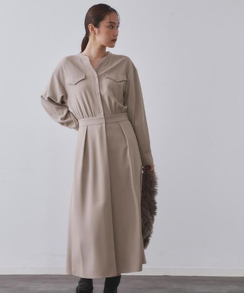 OPAQUE.CLIP（オペークドットクリップ） ワンピース ウールライク