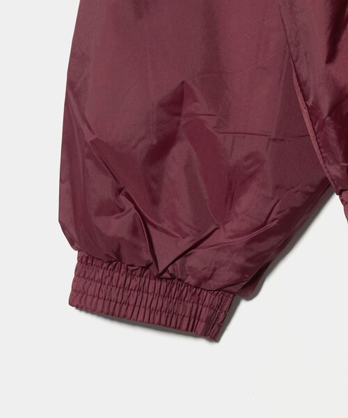 6 コート アウター 「6(ROKU)」フーデッド ナイロン ジャケット WINE