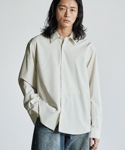 WYM LIDNM シャツ MICRO SPAN BASIC SHIRT メンズ レディース