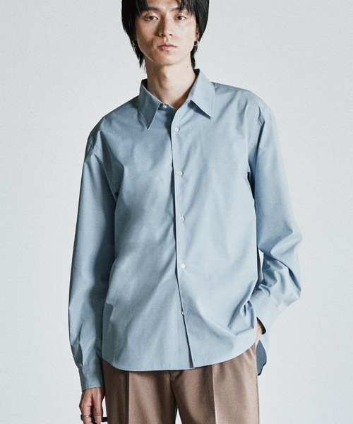 WYM LIDNM シャツ MICRO SPAN BASIC SHIRT メンズ レディース