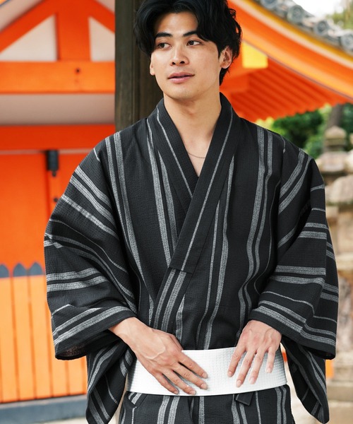 JIGGYS SHOP（ジギーズショップ） 浴衣 浴衣 メンズ 6点 セット「 浴衣