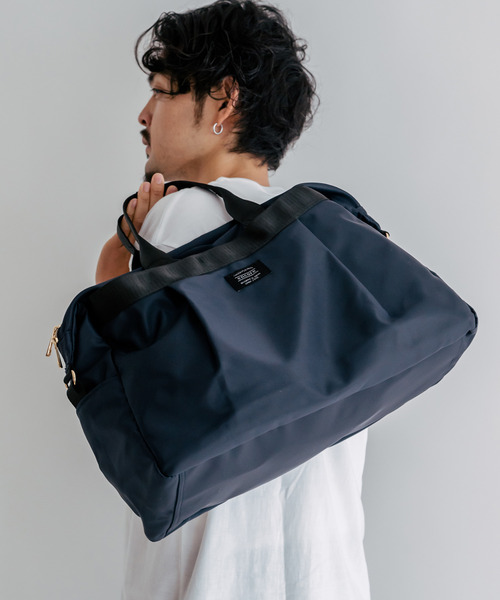 DEVICE（デバイス） ボストンバッグ 撥水 軽量 ナイロン 2WAY トラベル
