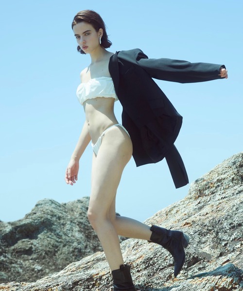 d.i.a.】ダイヤ ファスナー付きビキニトップス チューブトップ d.i.a.