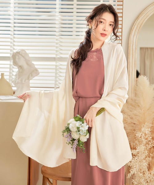 DRESS+（ドレスプラス） マフラー ストール パティーストール ショール