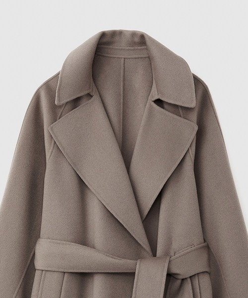 ROPE'（ロペ） コート チェスターコート ラムウールリバーロングコート