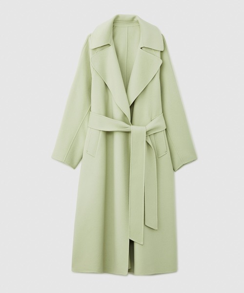 ROPE'（ロペ） コート チェスターコート ラムウールリバーロングコート