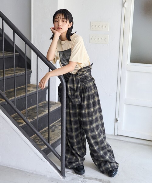 FREAK'S STORE（フリークスストア） オールインワン チェック ジャンプ