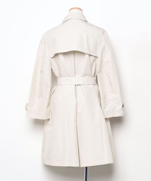 お値下げしました‼️PRADA ベージュ 防水 防風ステンカラーコート お