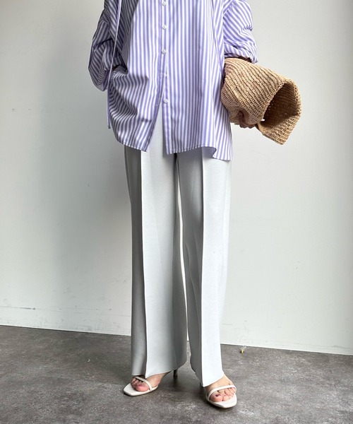 DouDou（ドゥドゥ） パンツ ダンボールストレートパンツ : ZOZOTOWN