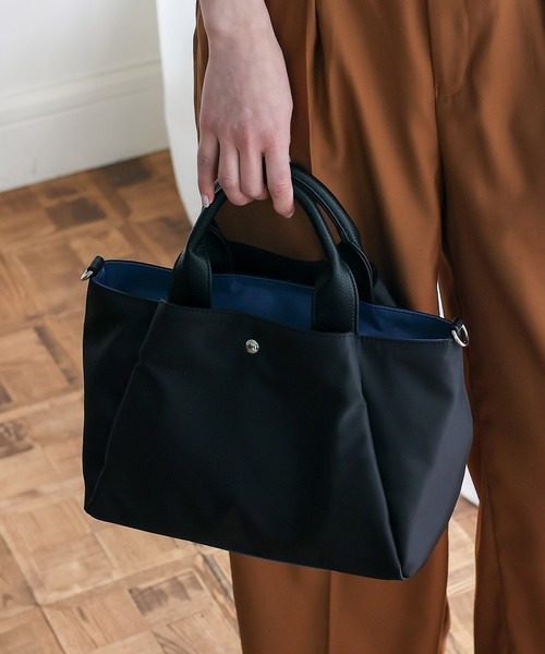 VitaFelice（ヴィータフェリーチェ） トートバッグ ツートーンナイロン
