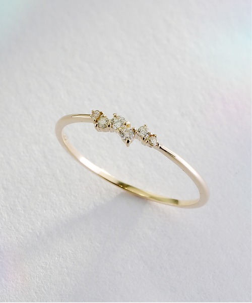 Jewel closet by L&Co. 指輪 リング K10 ダイヤモンド ランダム