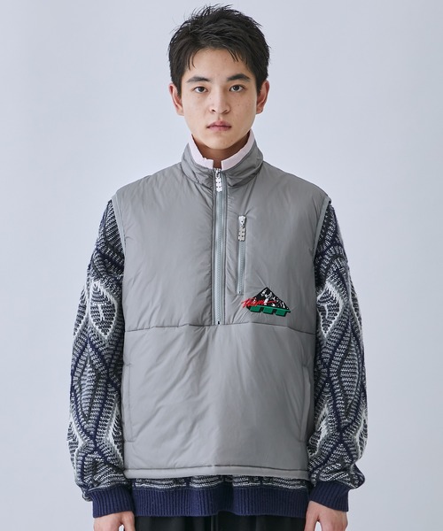 TTT MSW（ティー） ベスト ジレ 「TTTMSW/ティー」Puff vest メンズ