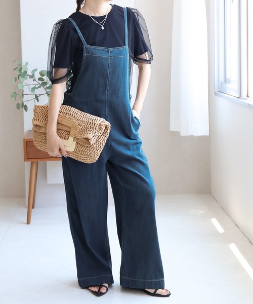 Social GIRL（ソーシャルガール） サロペット オーバーオール デニム