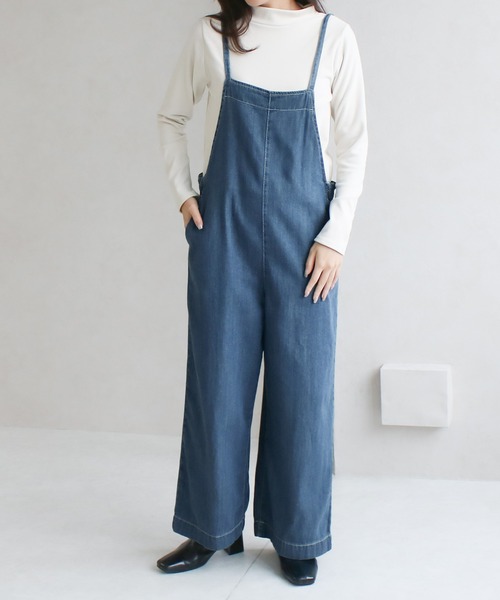 Social GIRL（ソーシャルガール） サロペット オーバーオール デニム