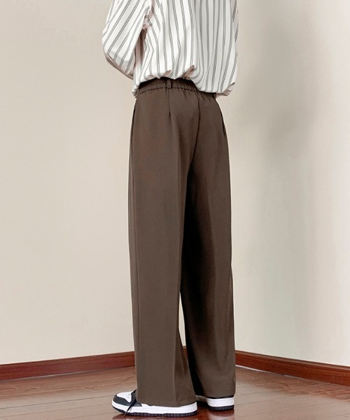 MGV（エムジーヴィー） スラックス 2タックワイドスラックス メンズ