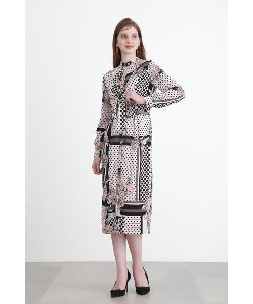 PINKY&DIANNE（ピンキー アンド ダイアン） ワンピース ラインブロック