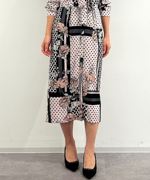 PINKY&DIANNE（ピンキー アンド ダイアン） ワンピース ラインブロック