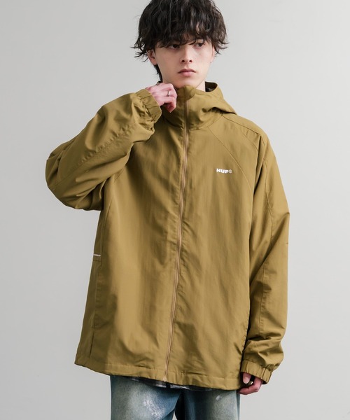 HUF（ハフ） ナイロンジャケット ALL CAPS SHELL JACKET オーバー
