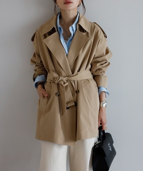 Bonjour Sagan（ボンジュールサガン） トレンチコート コート ベルト